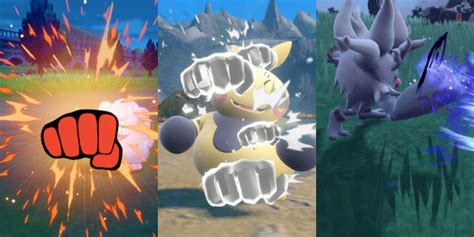pokemon punch moves.